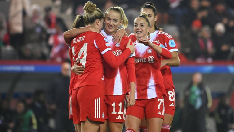 Lea Schüller FC Bayern München Frauen Champions League 16102025