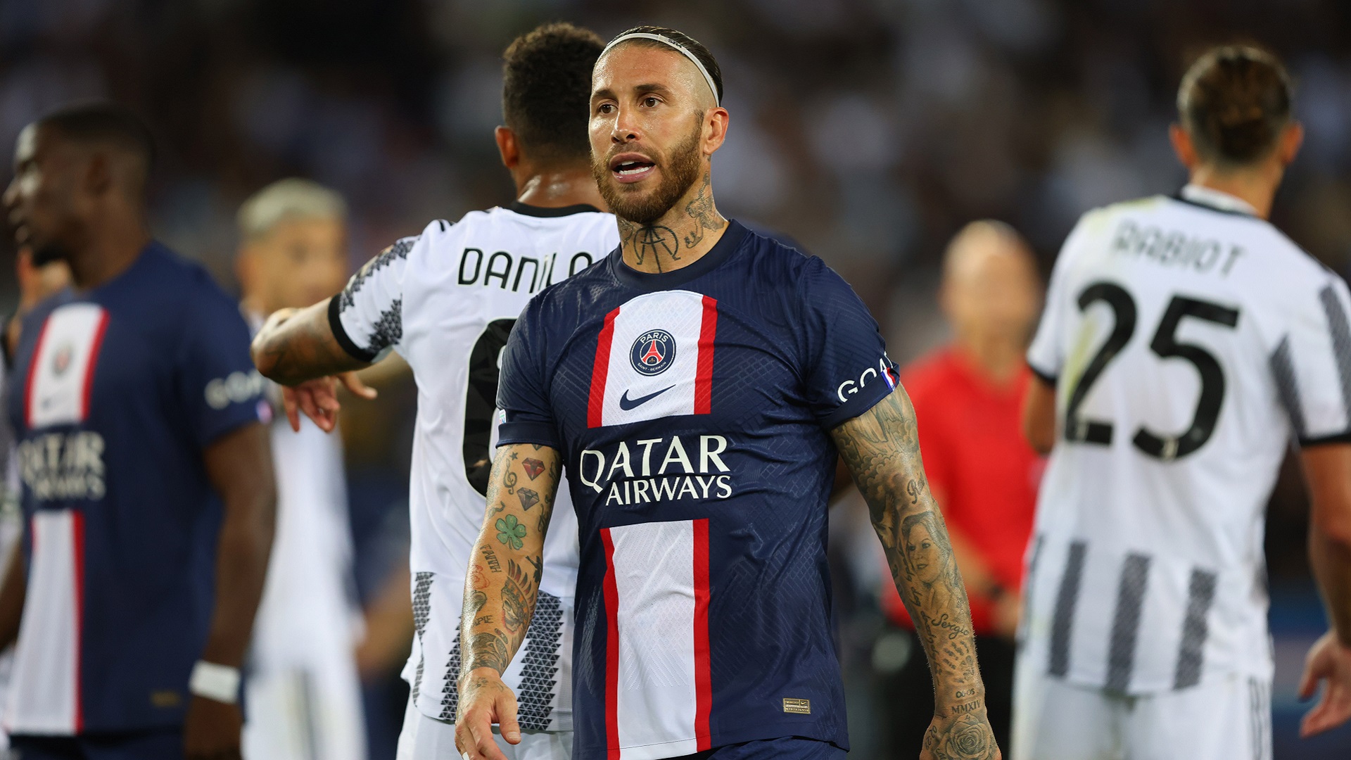 Sergio Ramos Psg Juve