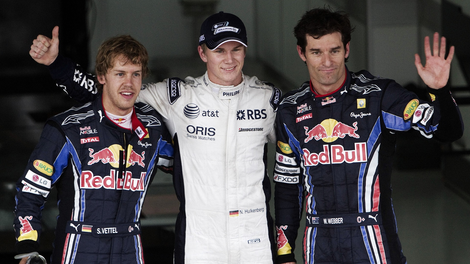 2023-02-08 2010 Hulkenberg Nico Vettel Webber Brazil F1 Formula 1
