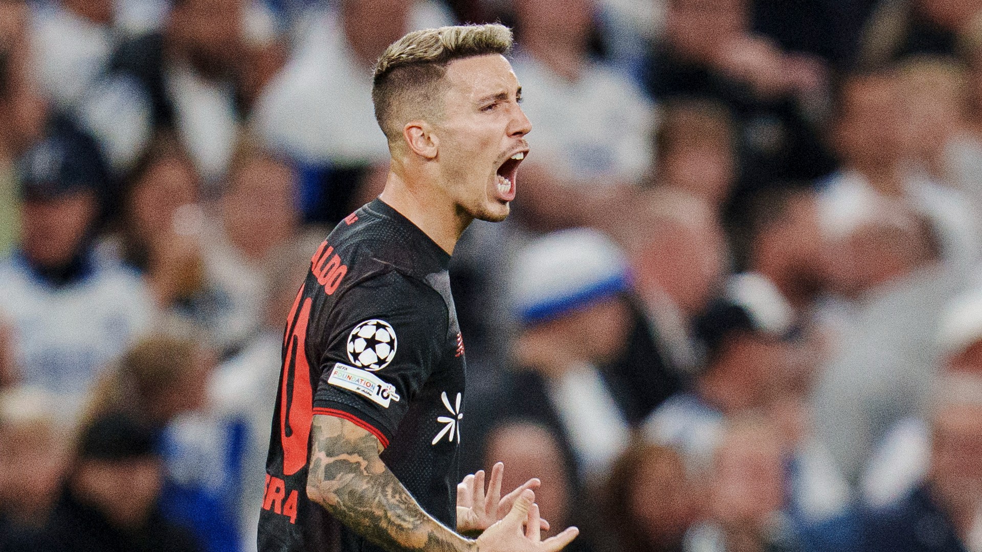 Bayer Leverkusen #20 Alejandro Alex Grimaldo UEFA Champions League 18092025