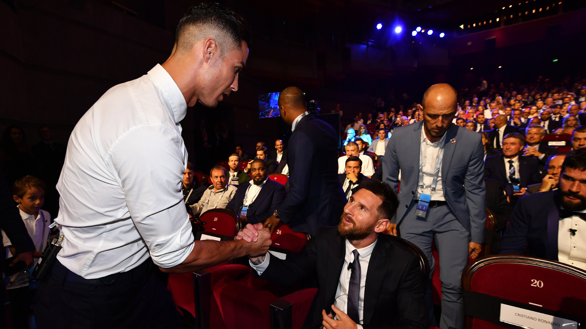 Cristiano Ronaldo y Leo Messi