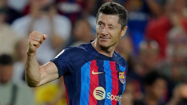 Robert Lewandowski, FC Barcelona vs Real Valladolid, 28 agosto 2022, LaLiga