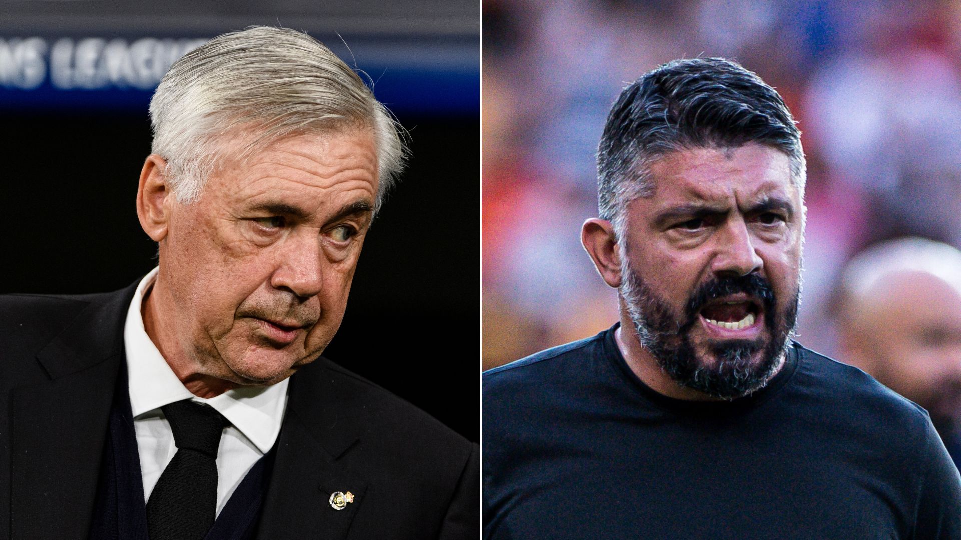 Ancelotti e Gattuso