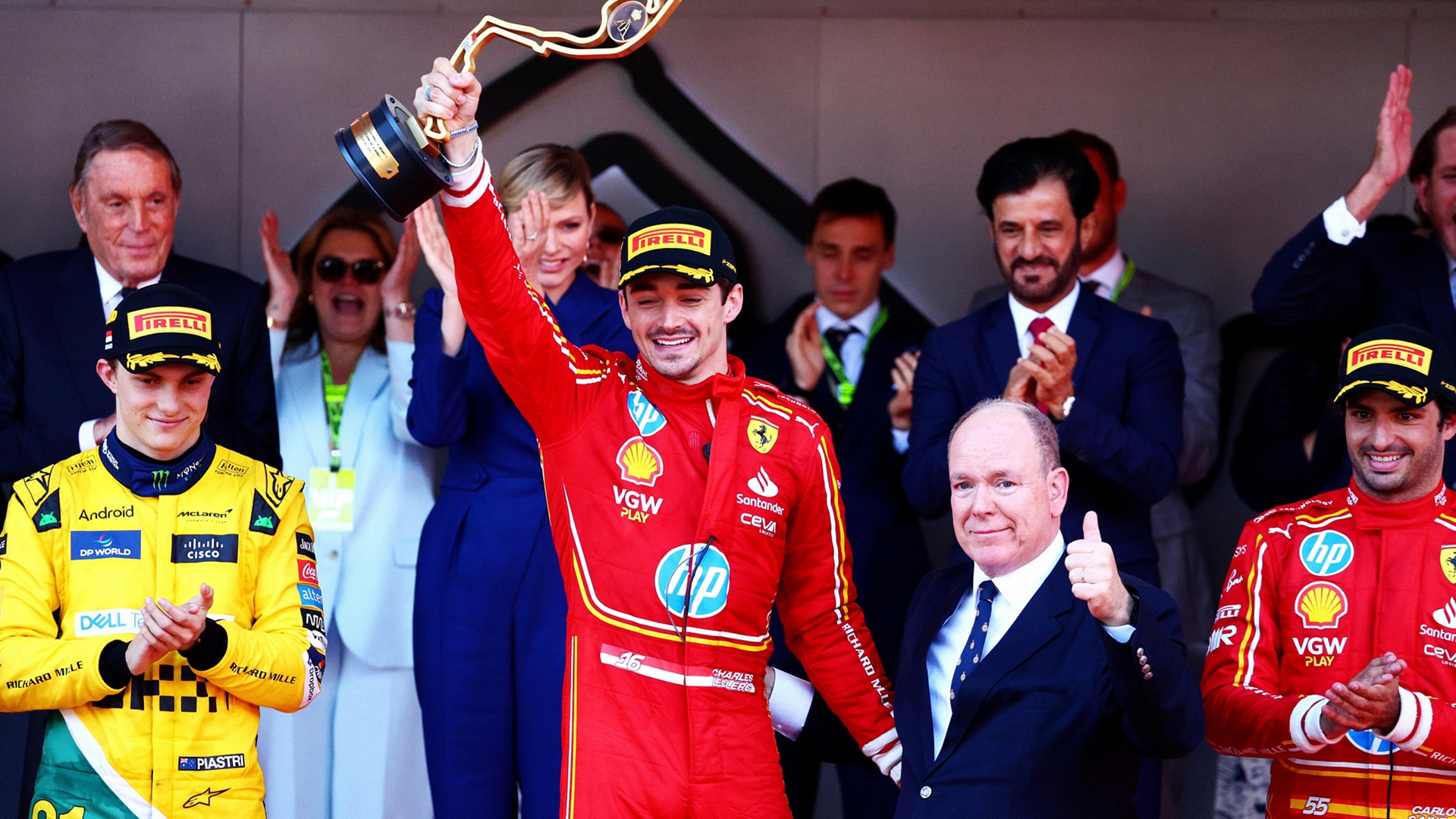 2024-05-26 Leclerc Monaco Ferrari F1 Formula 1