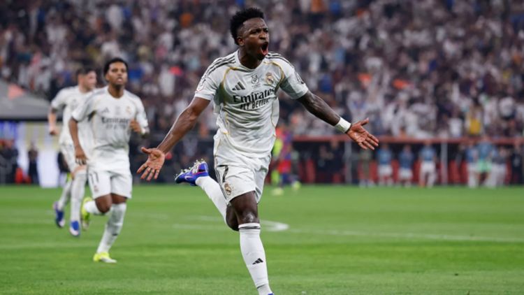 Vinicius, Real Madrid, Supercopa de España