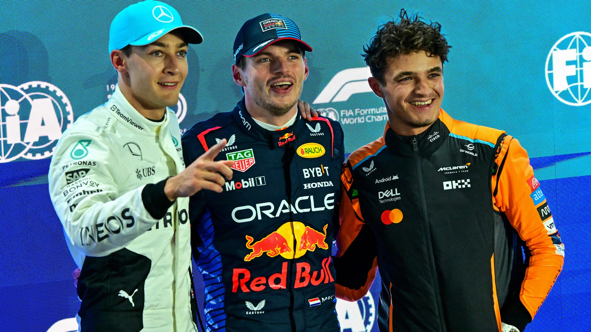 2024-11-30 Verstappen Russell Norris F1 Formula 1