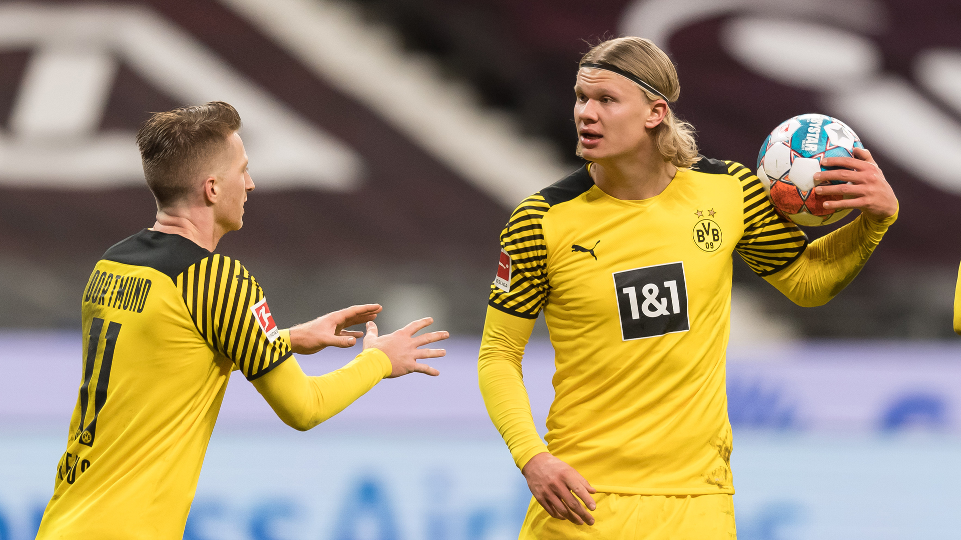 Reus Haaland Bundesliga BVB 12012022