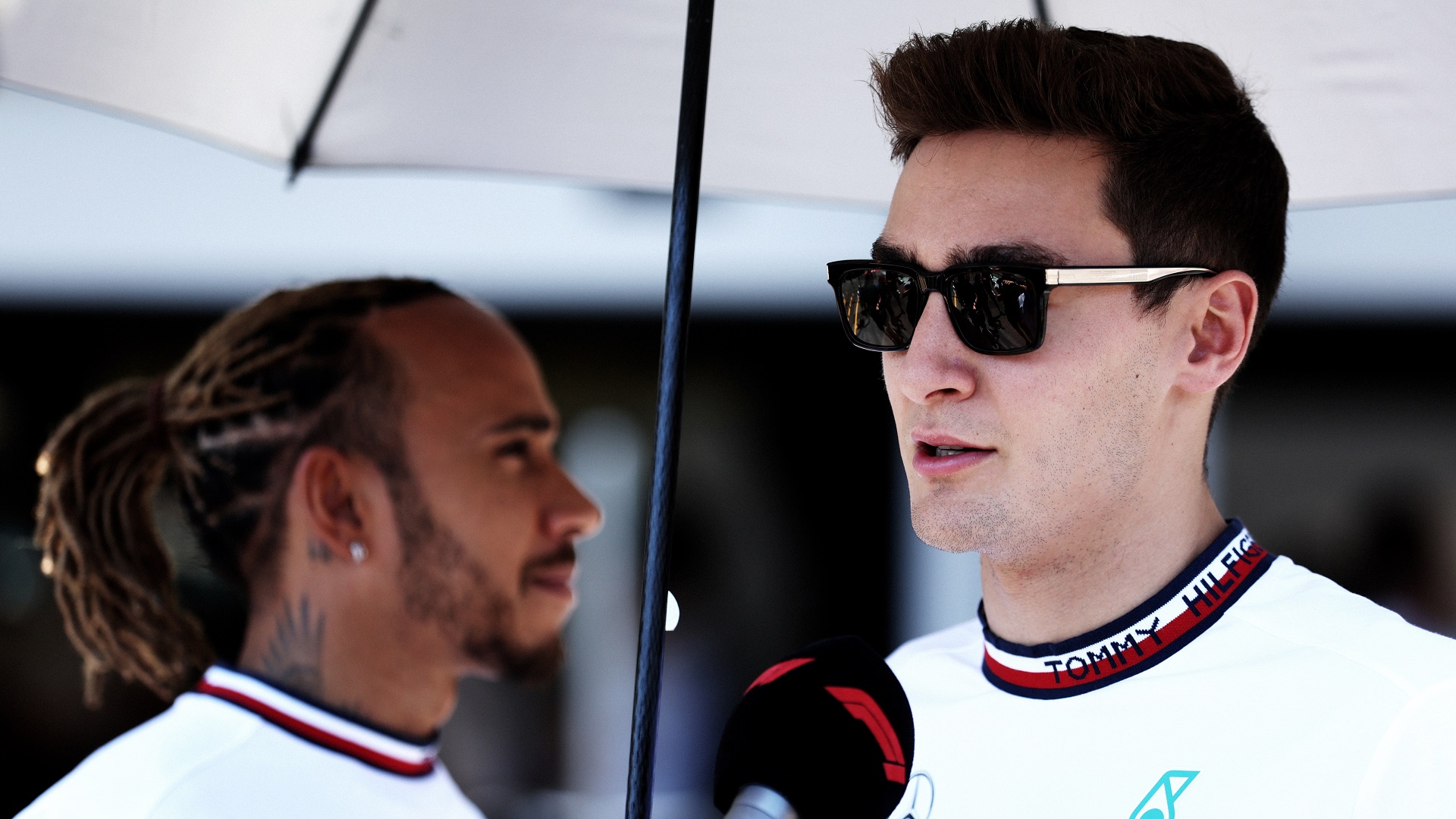 2022-06-26 Russell Hamilton Mercedes F1 Formula 1