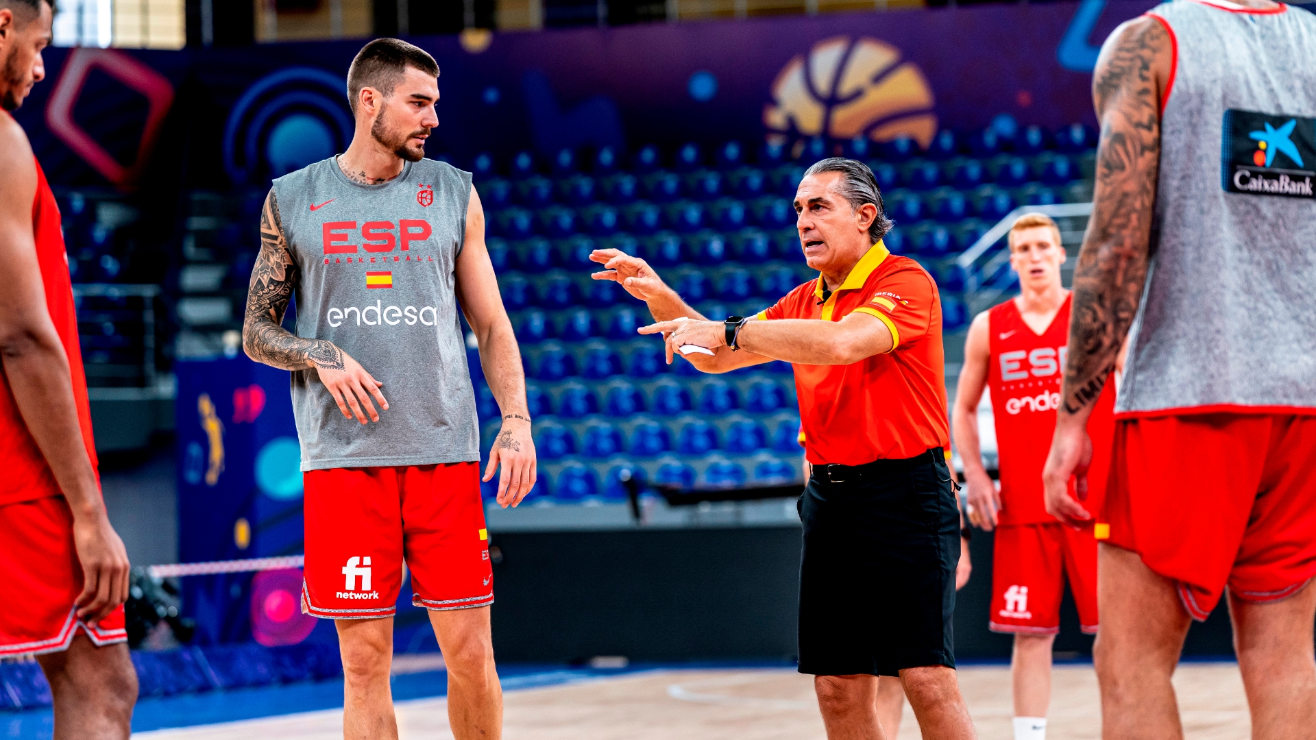 Sergio Scariolo Juancho Hernángomez España baloncesto