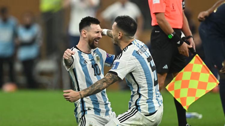Leo Messi, Leandro Paredes, Argentina
