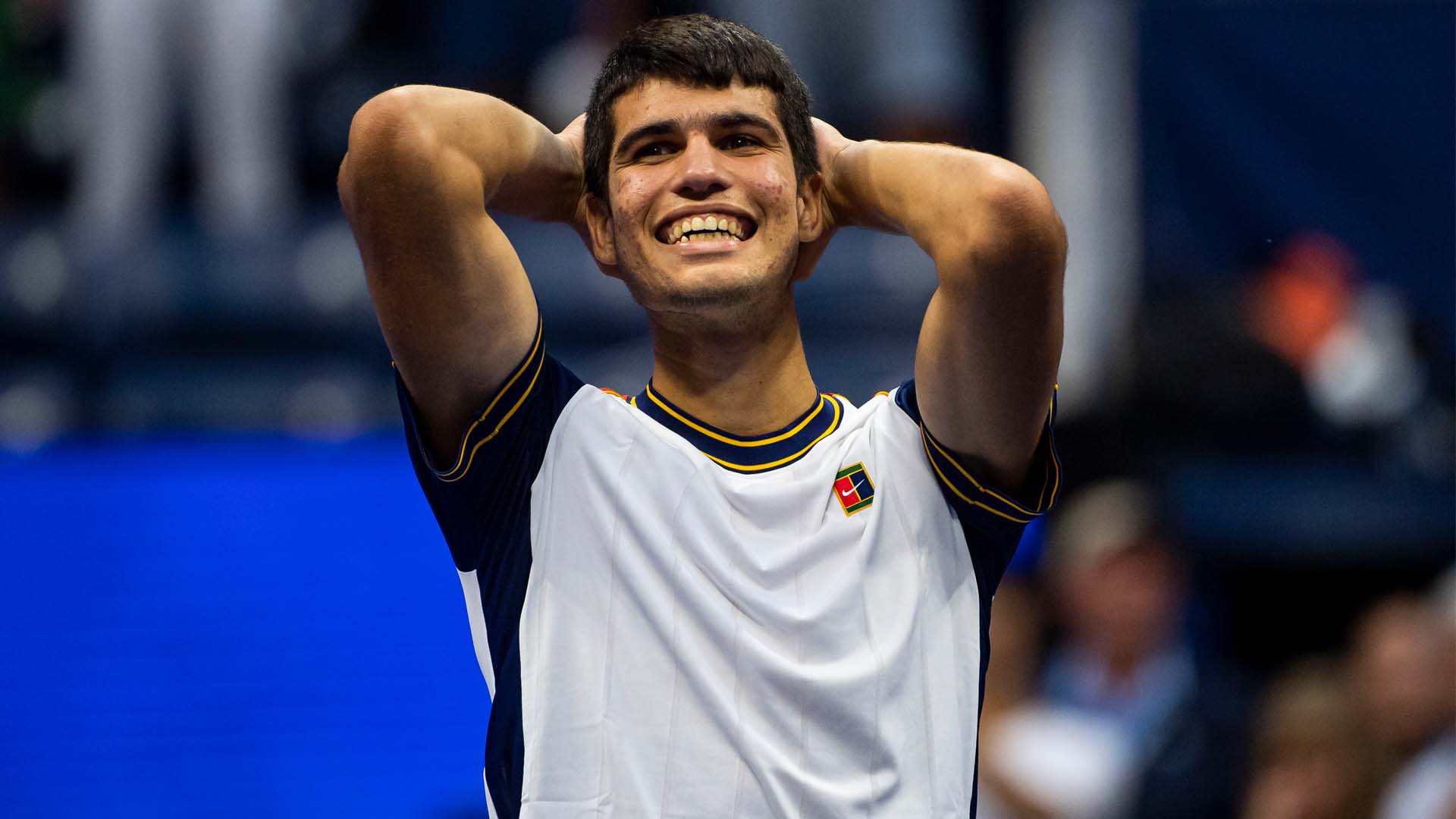 Carlos Alcaraz vs Stefanos Tsitsipas, US Open 2021, Arthur Ashe