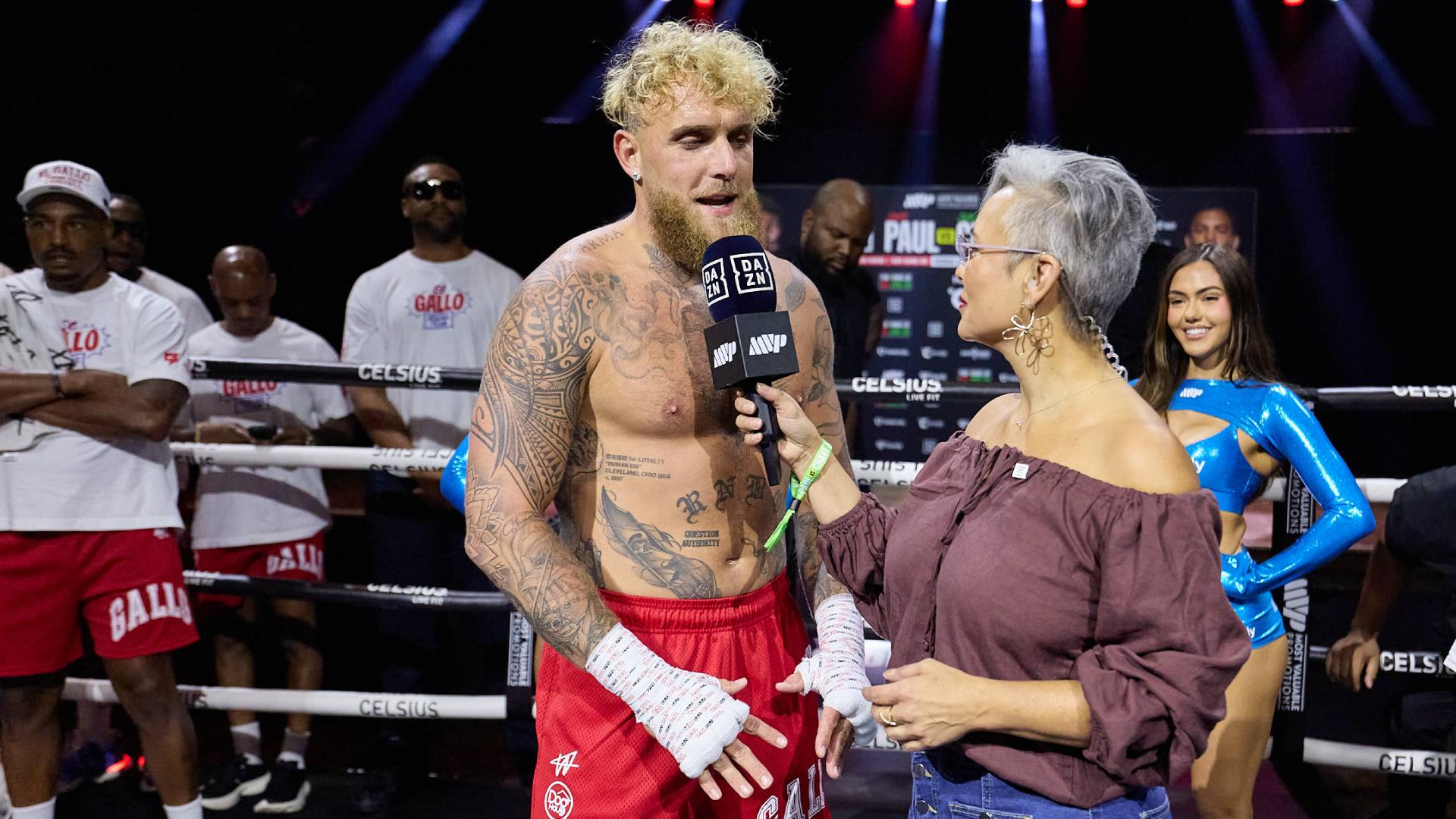 Jake Paul speaks to DAZN after open workout_25062025