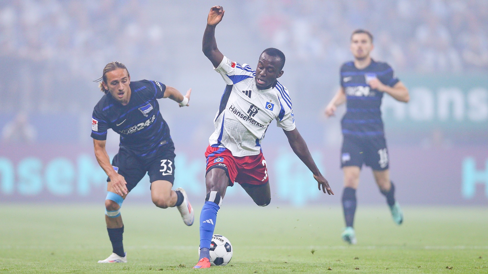 Hertha BSC Hamburger SV 2. Bundesliga 100824