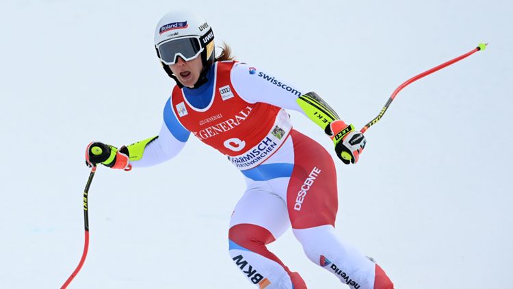 ONLY GER Joana Haehlen Ski Alpin Super-G Garmisch 01022021