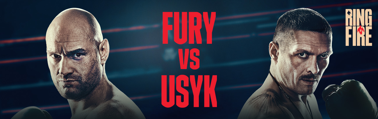 Tyson Fury Oleksandr Usyk Boxen Ring of Fire DAZN