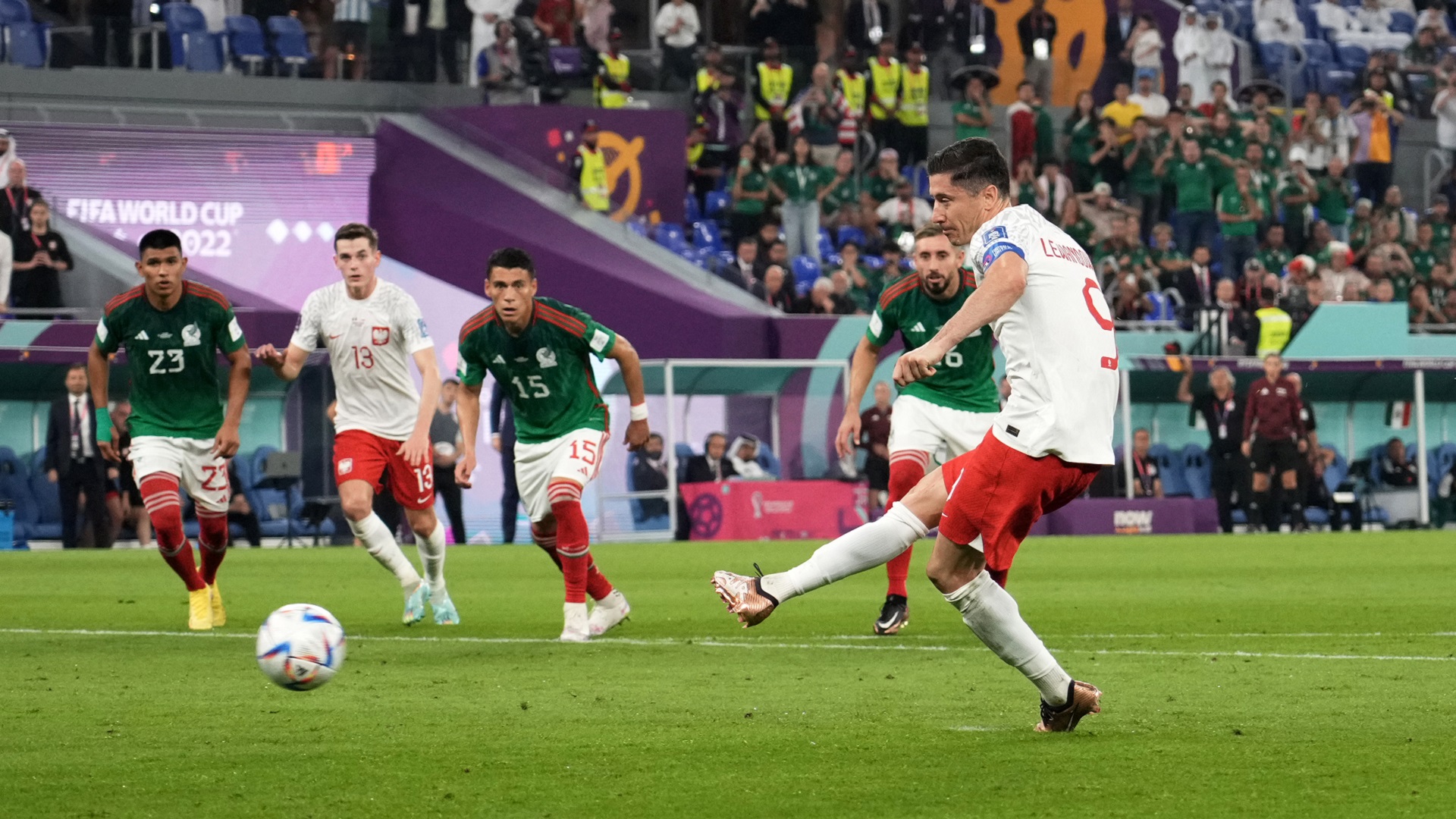 Lewandowski in Messico-Polonia