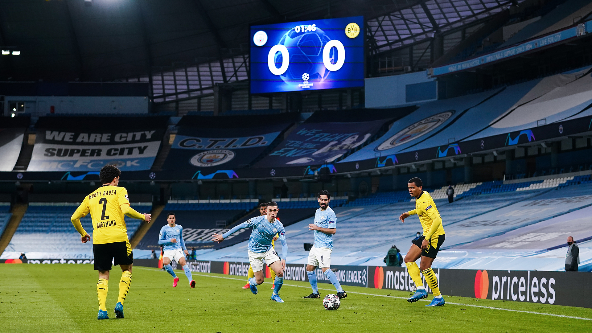 Borussia Dortmund ManCity Viertelfinale Hinspiel 2021