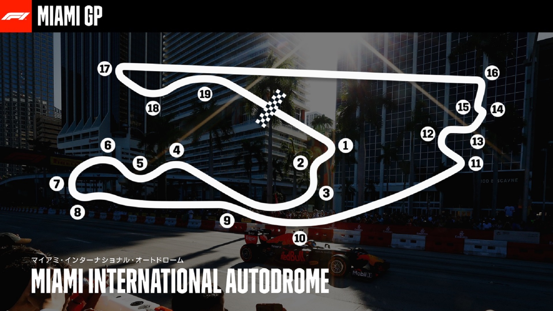 2022-04-19 Miami Miami International Autodrome circuit F1 Formula 1