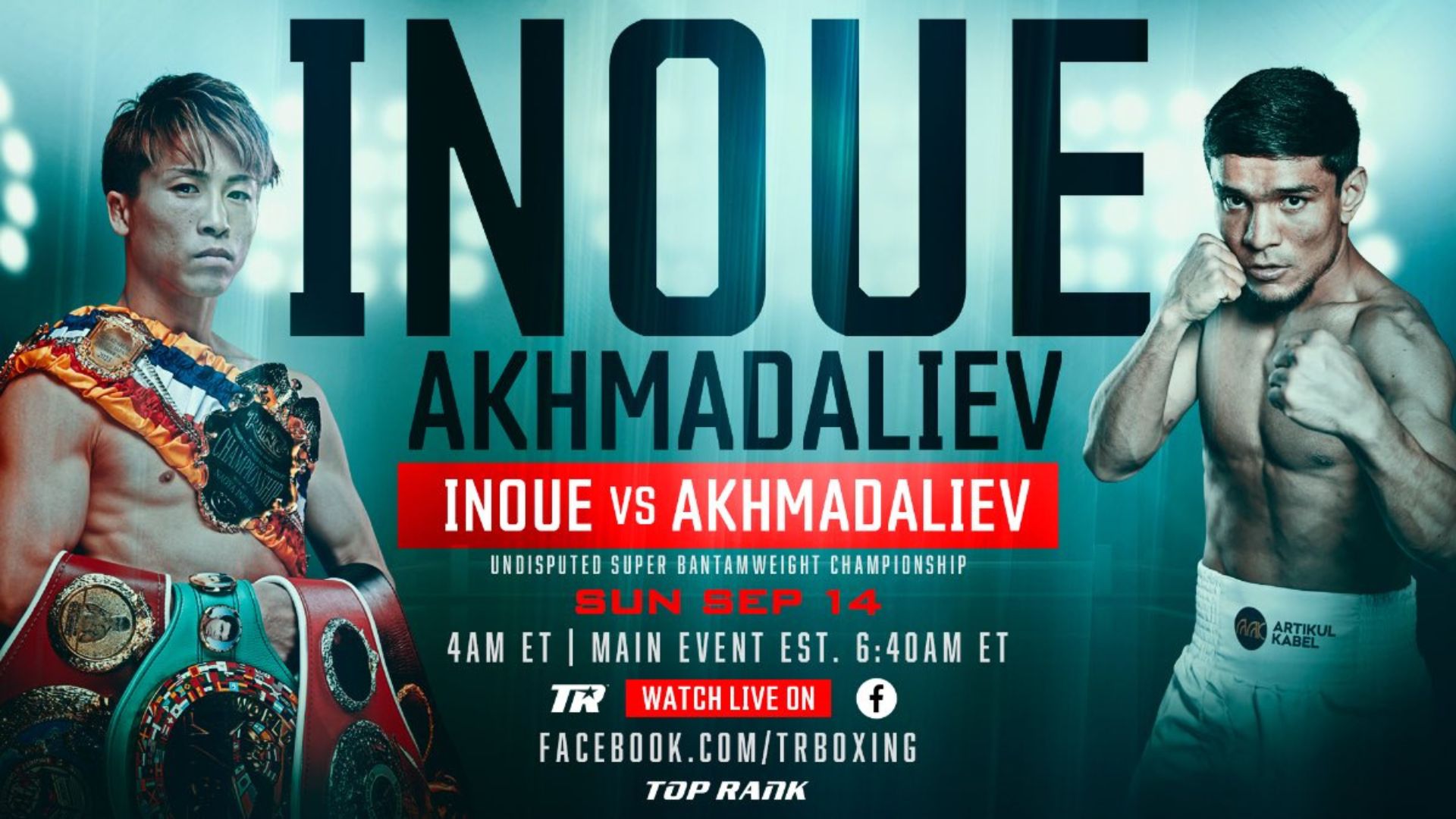 Naoya Inoue vs Murodjon Akhmadaliev