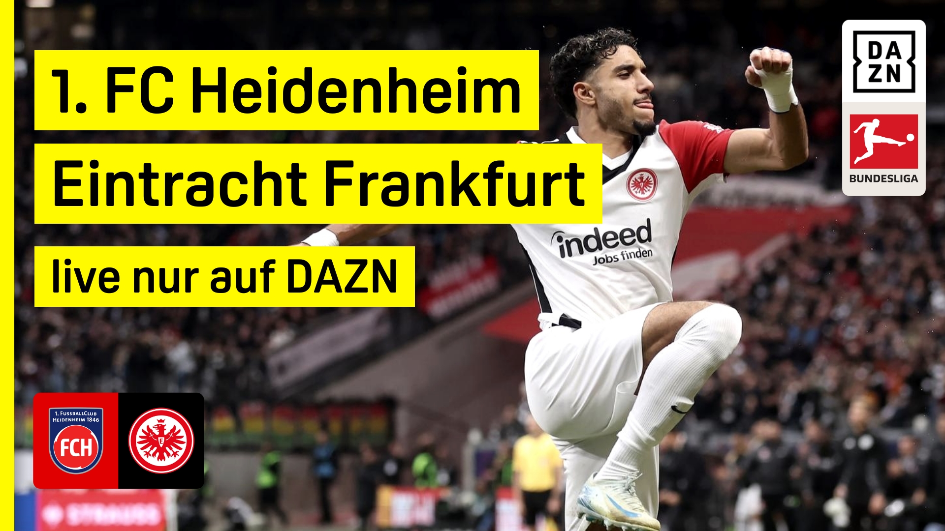 Heidenheim Eintracht Frankfurt Bundesliga 12. Spieltag Header