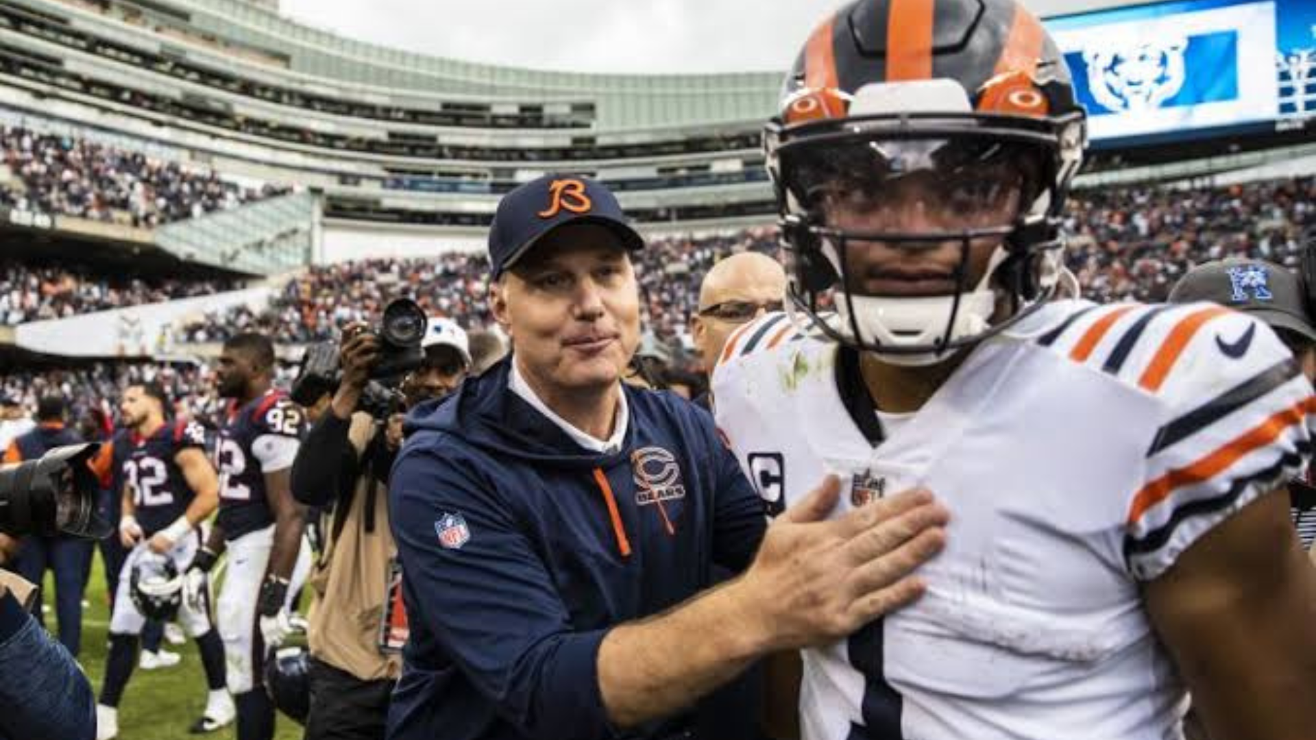 Justin Fields & Matt Eberflus