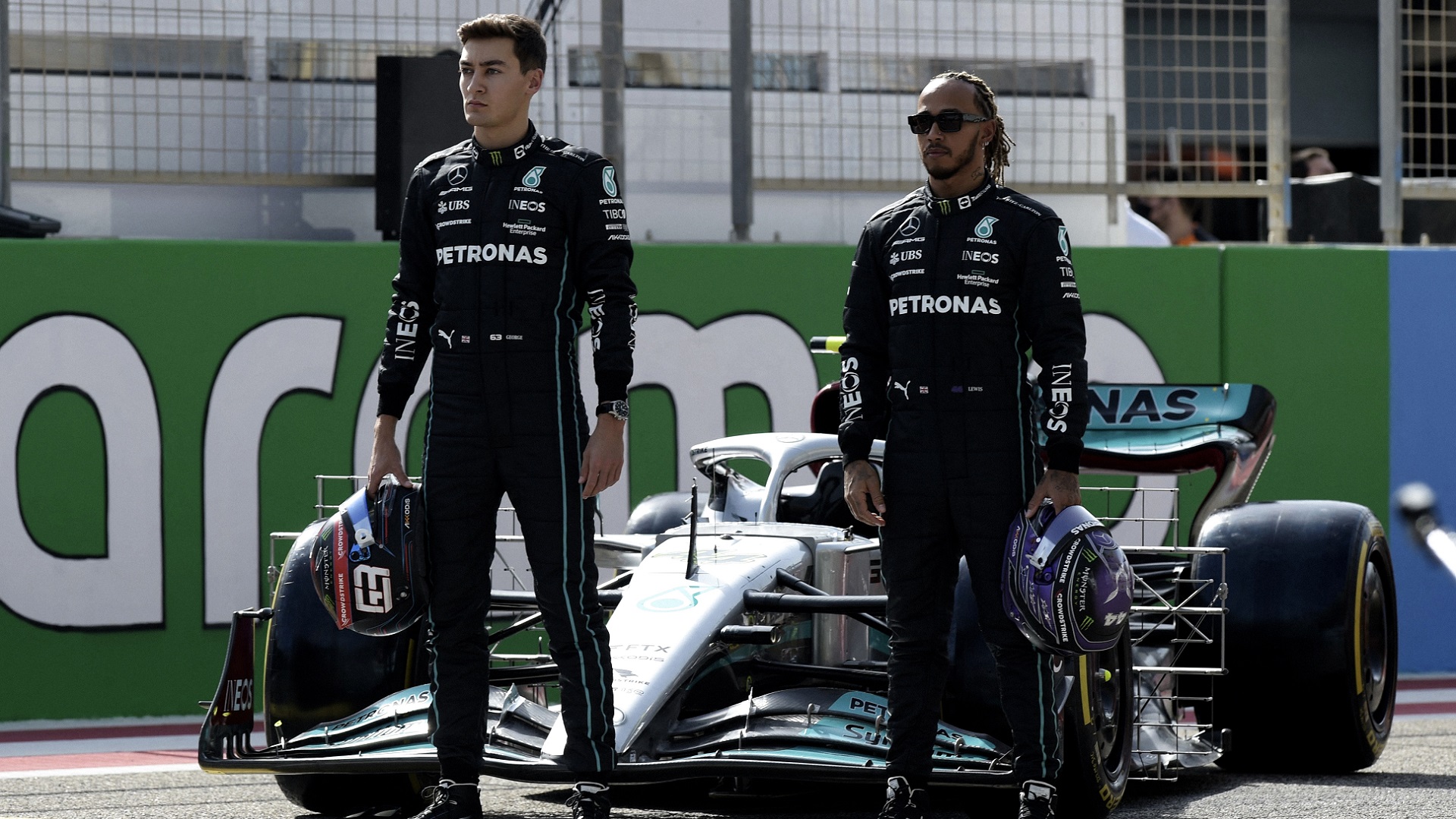 2022-05-05 Russell Hamilton Mercedes F1 Formula 1