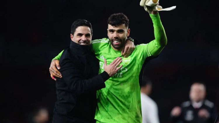 David Raya, Mikel Arteta