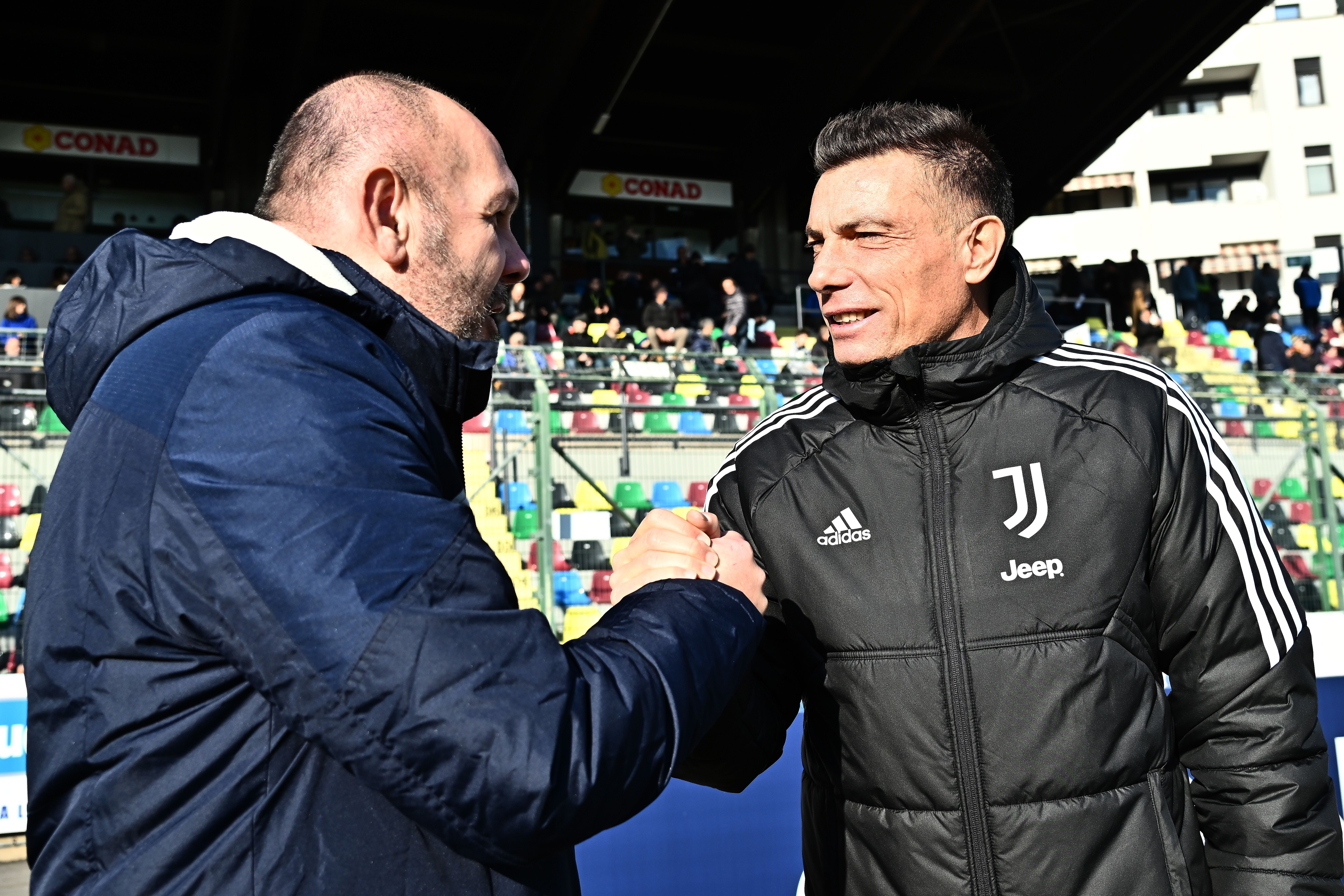 Massimiliano Brambilla, allenatore della Juventus Next Gen