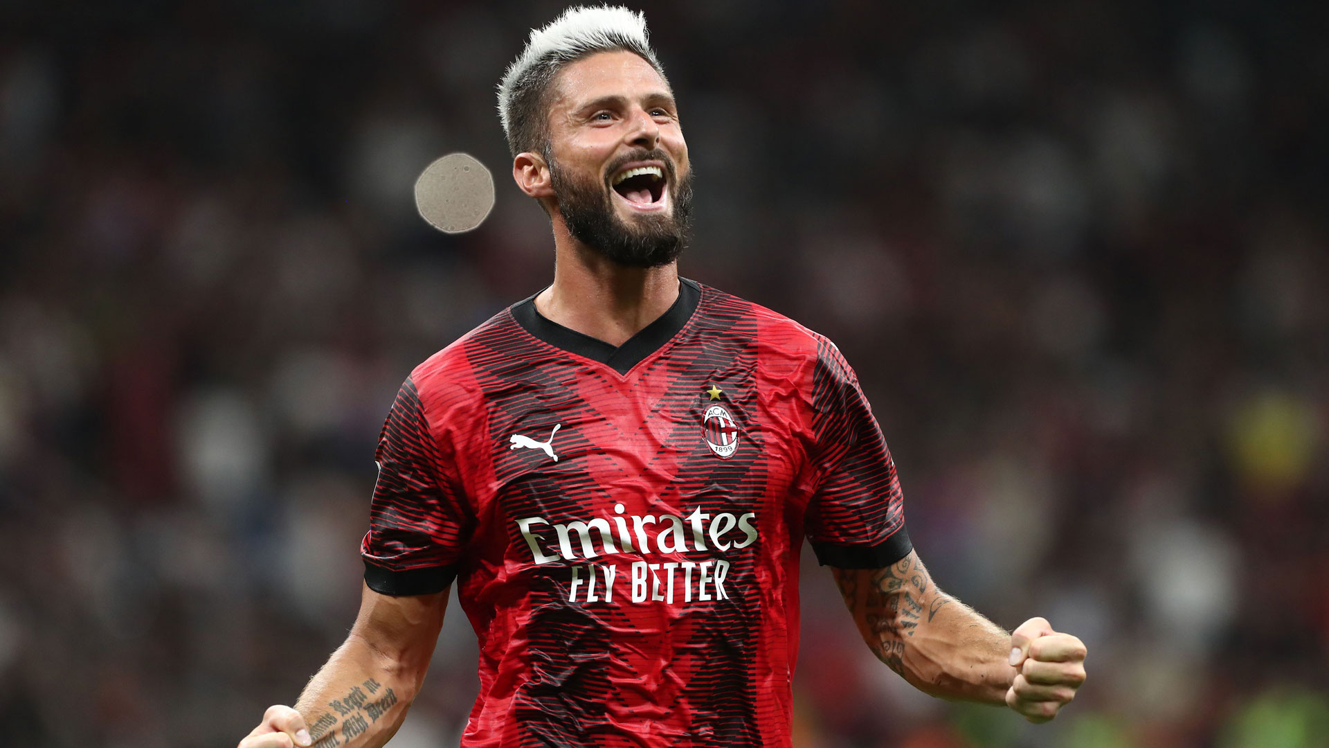 Olivier Giroud AC Milan Serie A 26082023