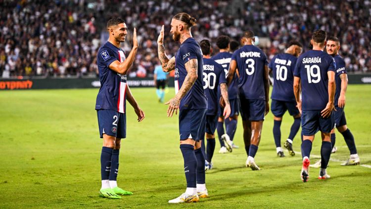 PSG Ramos Hakimi Trophee des Champions 2022 31072022