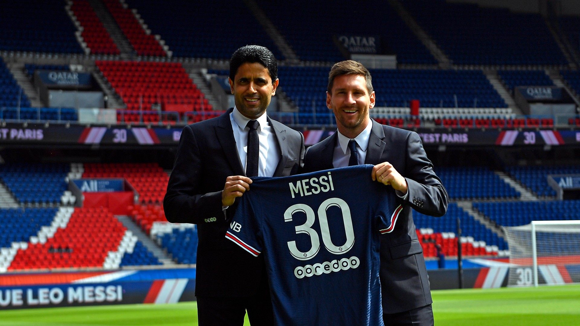 ONLY GERMANY Lionel Messi Parc des Princes PSG Paris Nasser Al Khelaifi 10082021