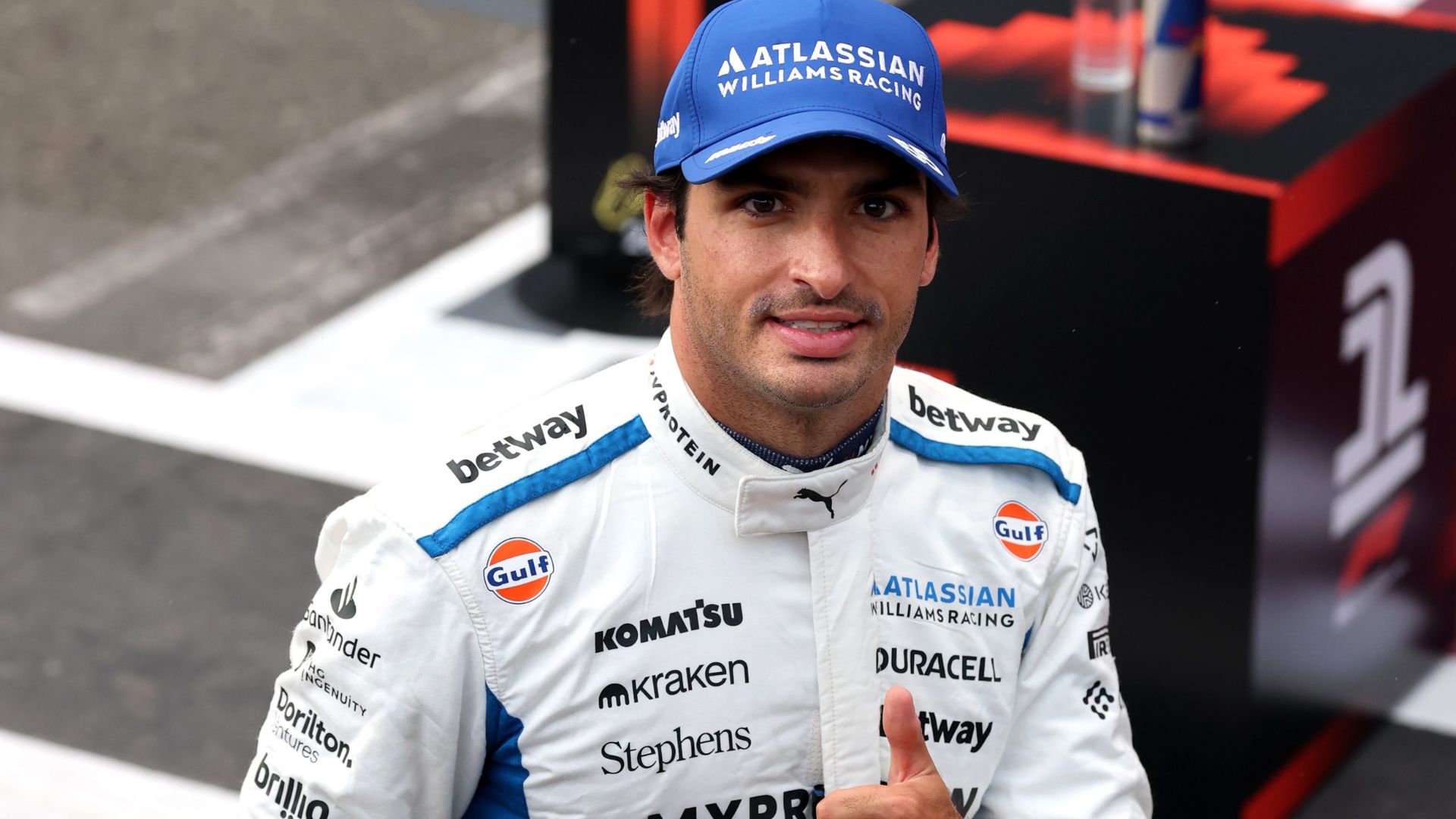 Sainz, Carlos, Williams, Azerbaiyán