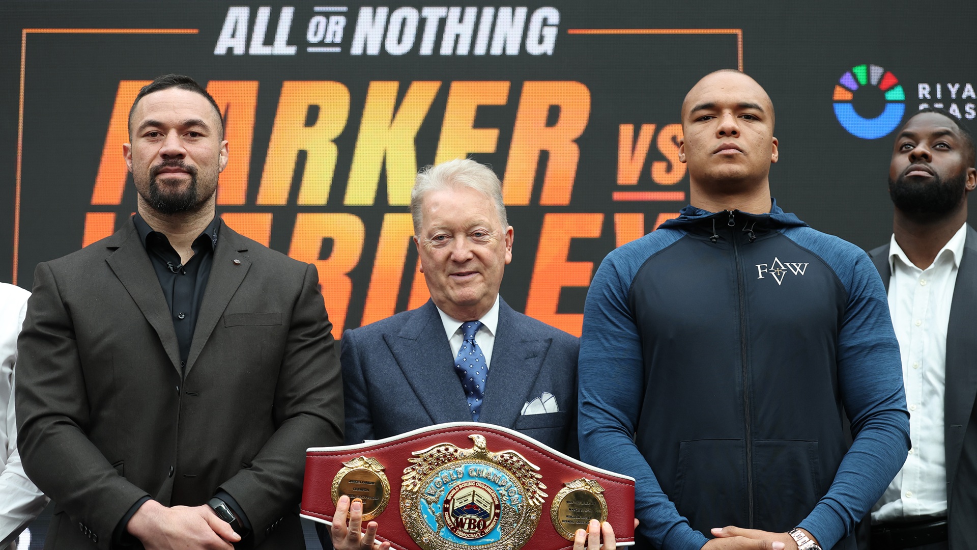 Joseph Parker e Fabio Wardley