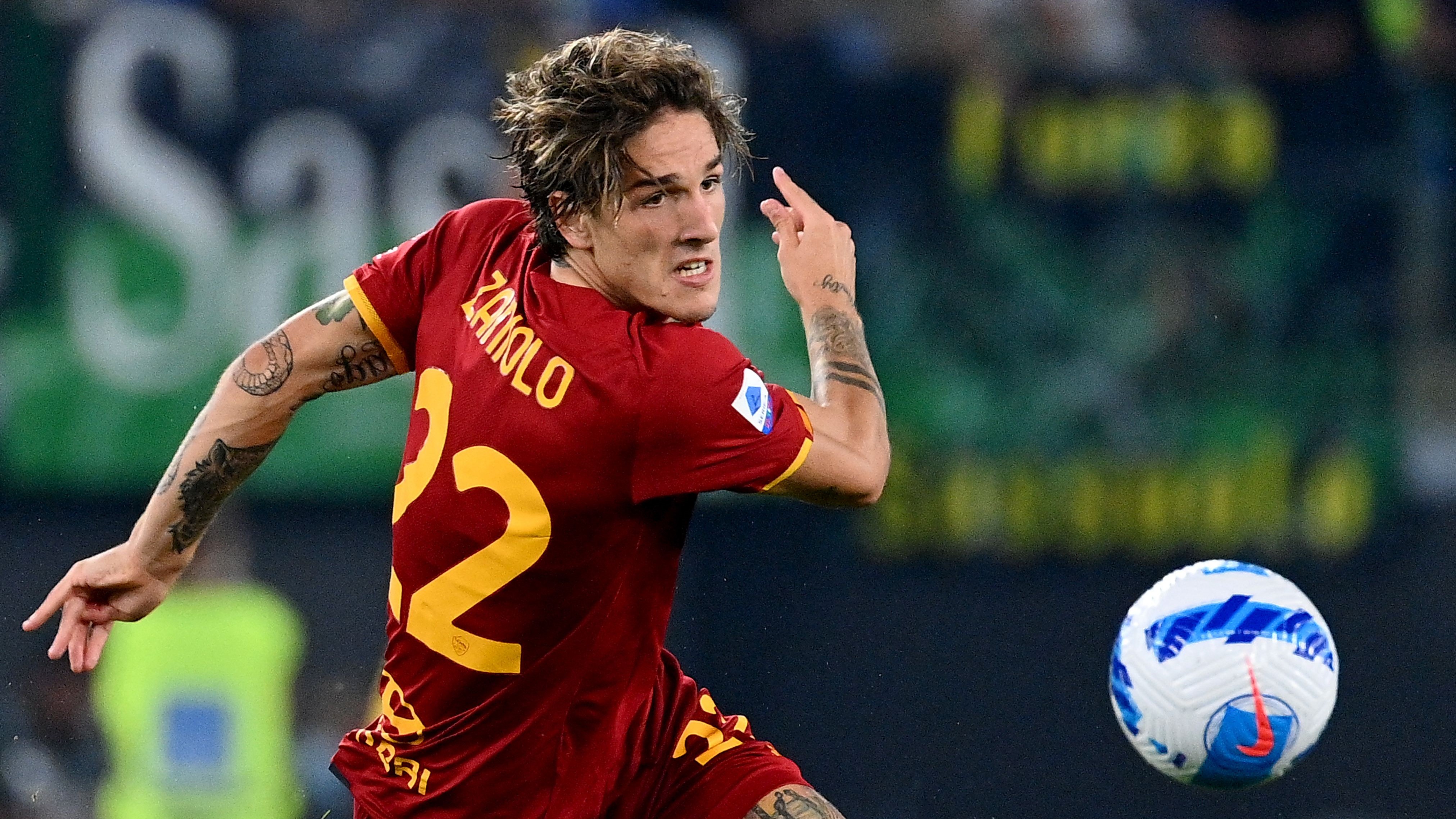 Nicolò Zaniolo, Roma, Serie A TIM 2021-2022, DAZN Italia