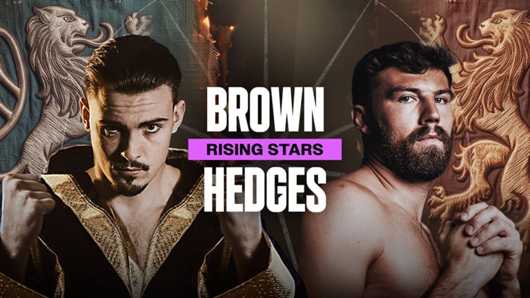 Pat Brown shows off his incredible power as he stops tough rival