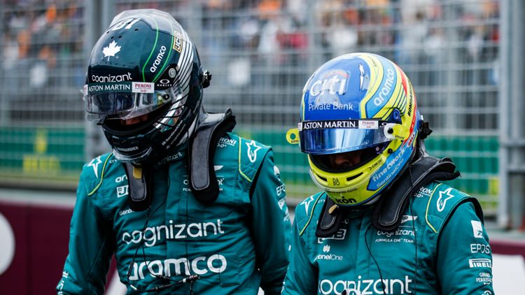 Fernando Alonso, Lance Stroll, F1 2023, Aston Martin