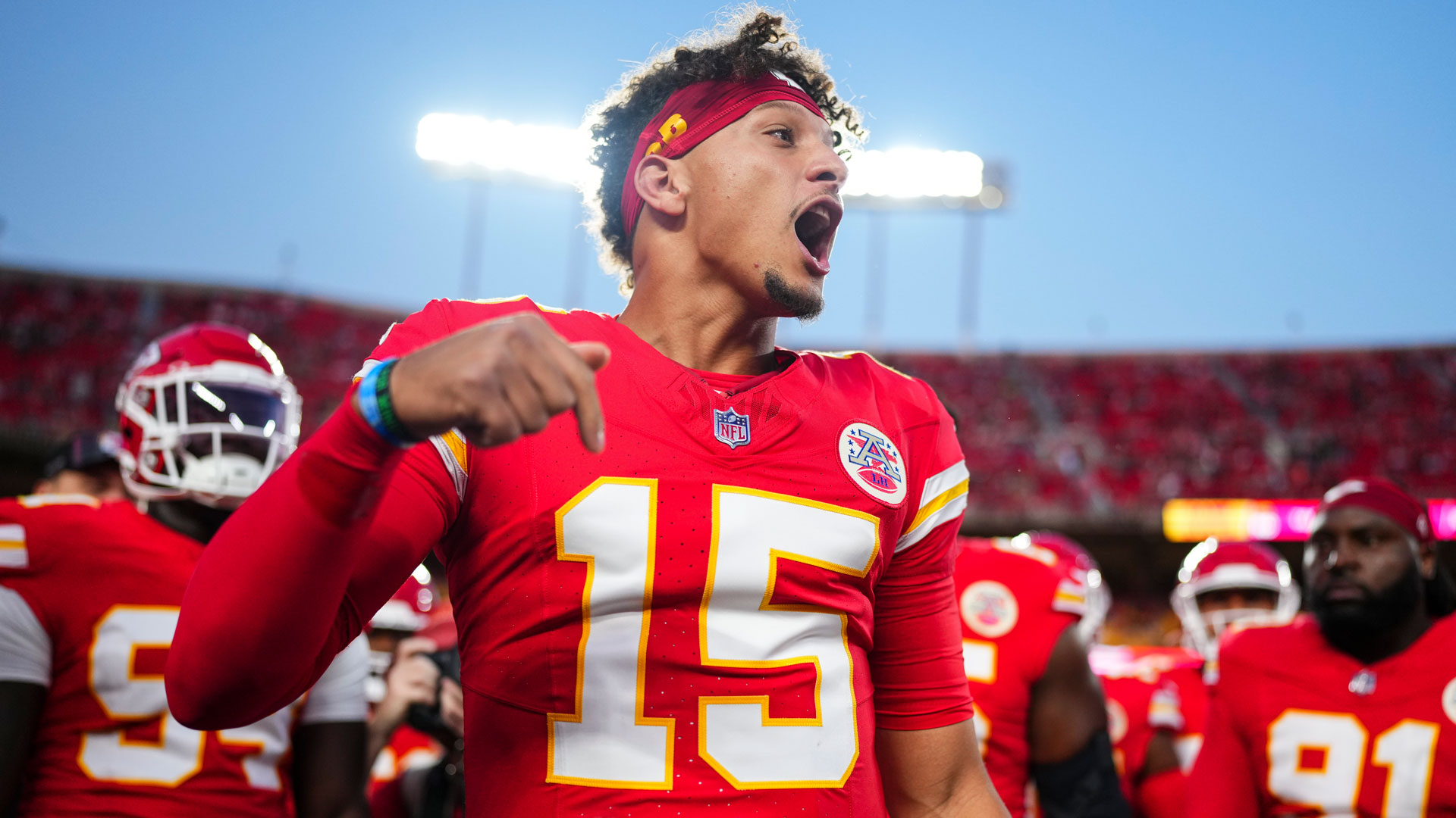 Üatrick Mahomes Kansas City Chiefs NFL 07102024