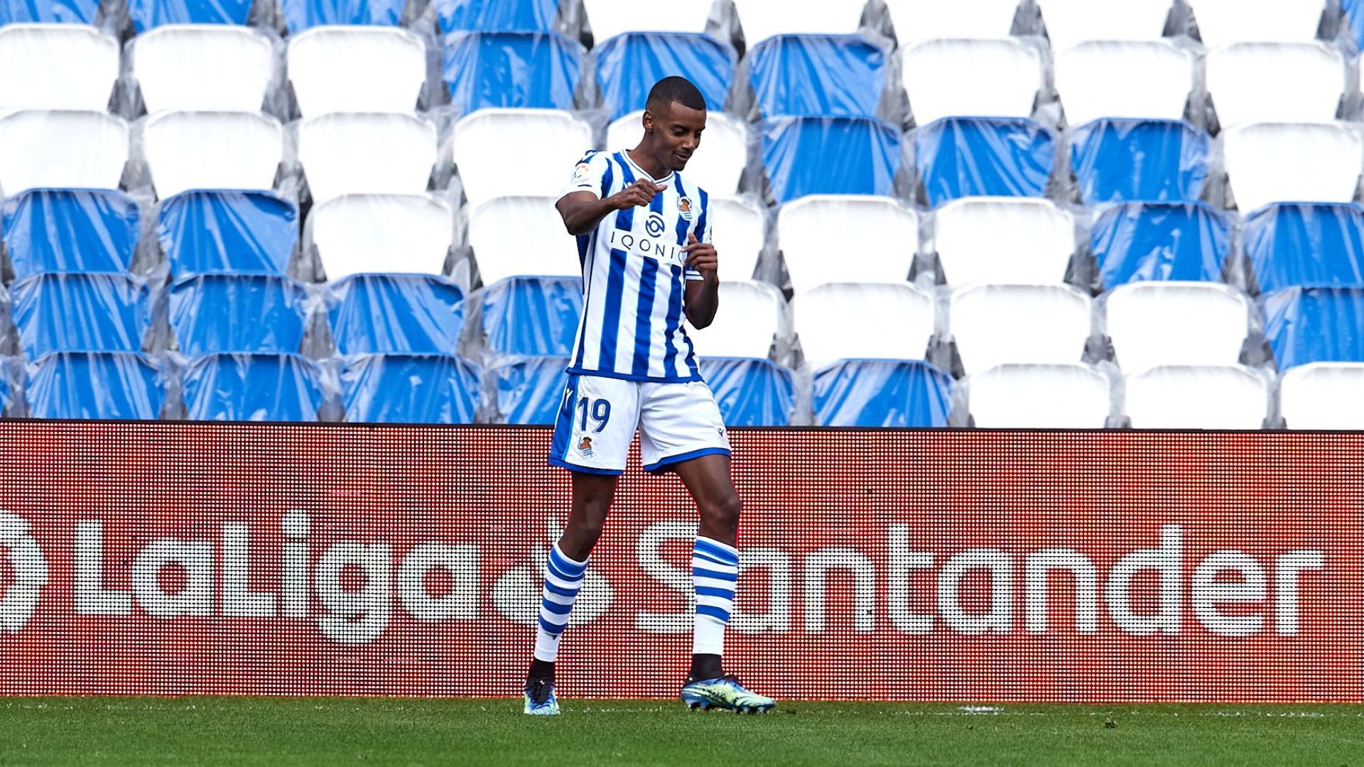 Isak, en la Real Sociedad