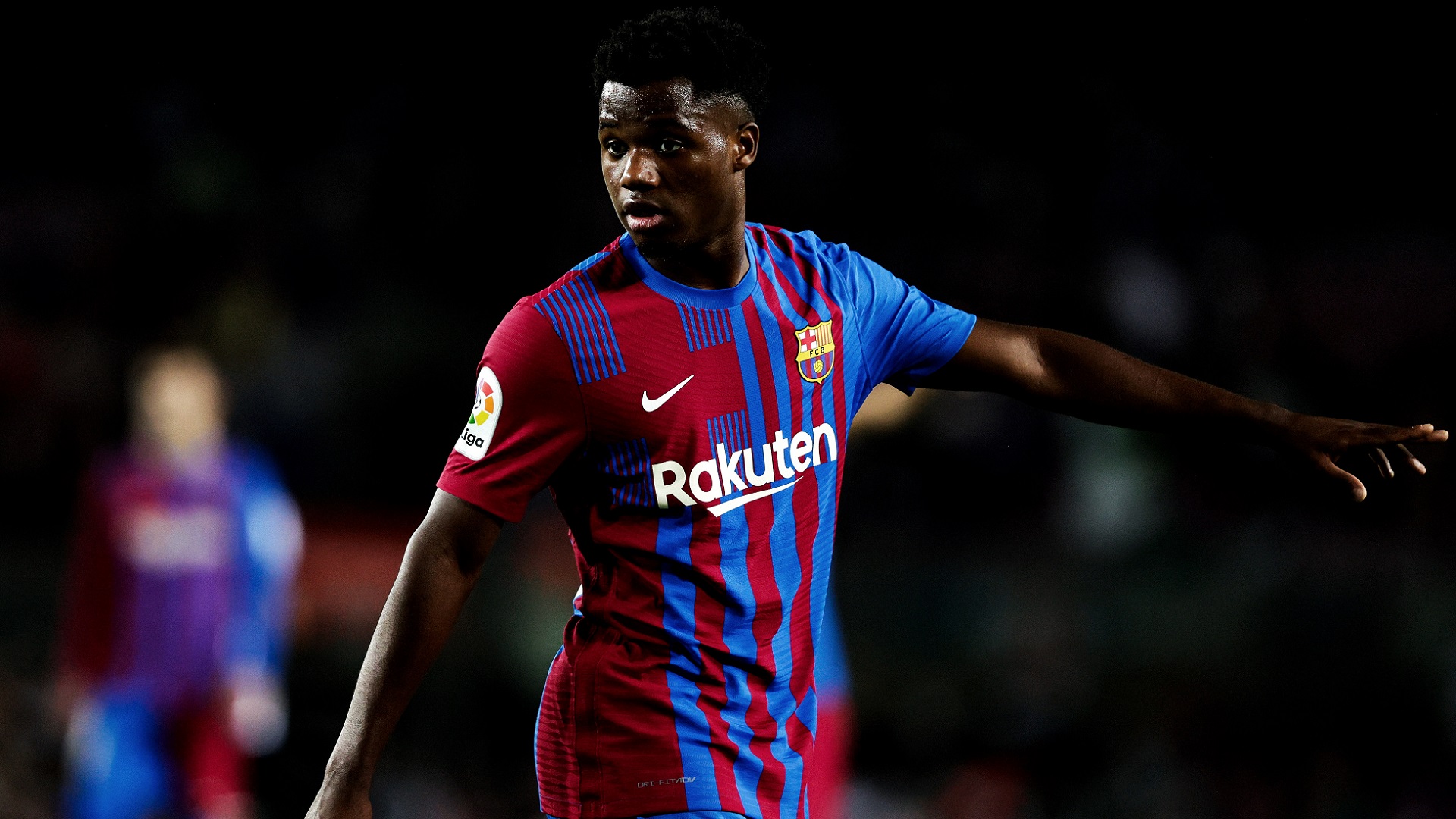 2021-10-21 Ansu Fati Barcelona