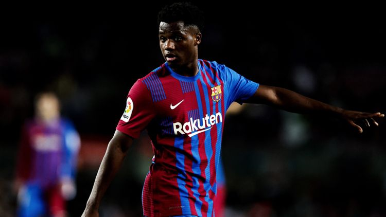 2021-10-21 Ansu Fati Barcelona