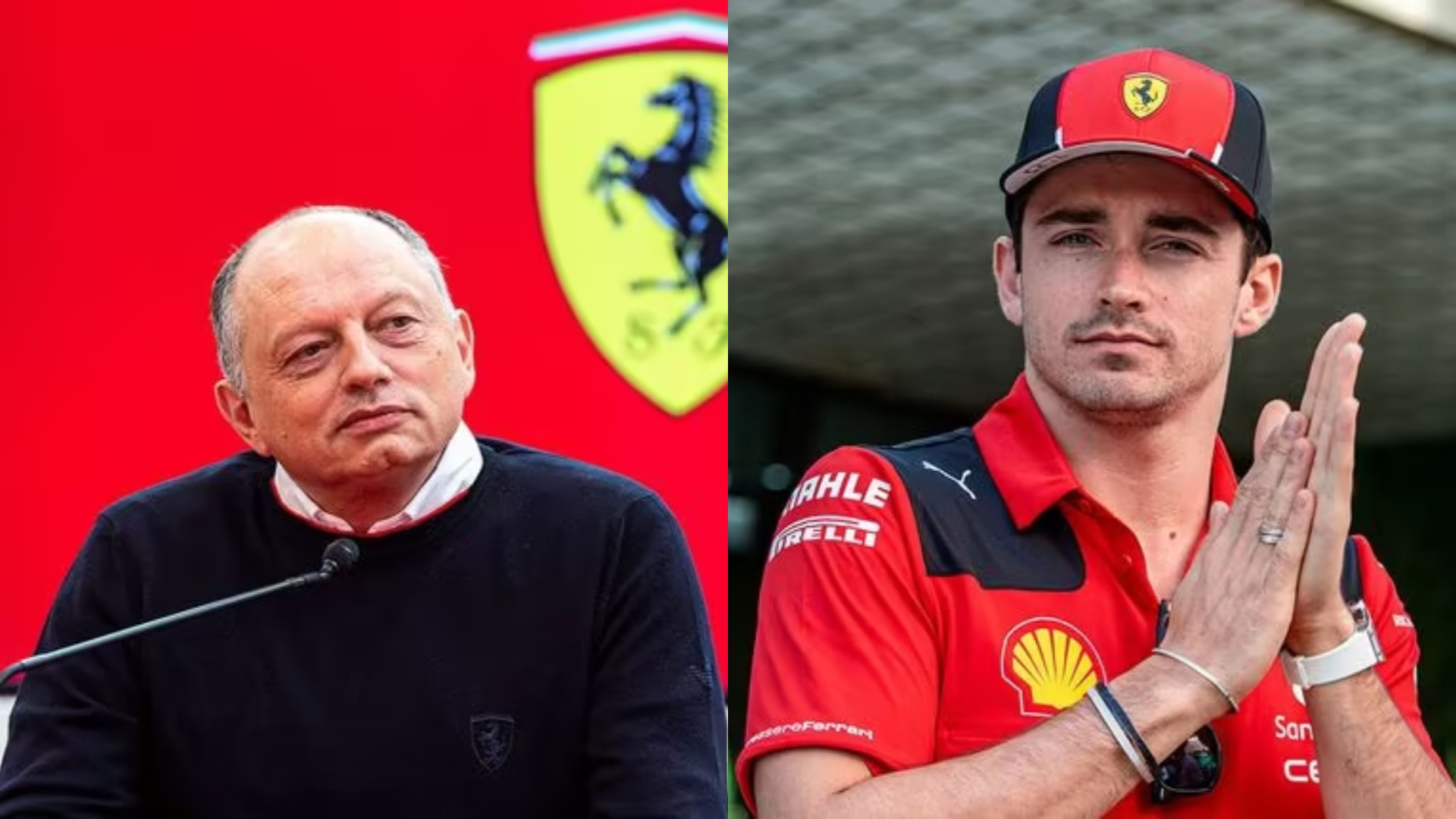 Fred Vasseur, Charles Leclerc, Ferrari, Fórmula 1, F1