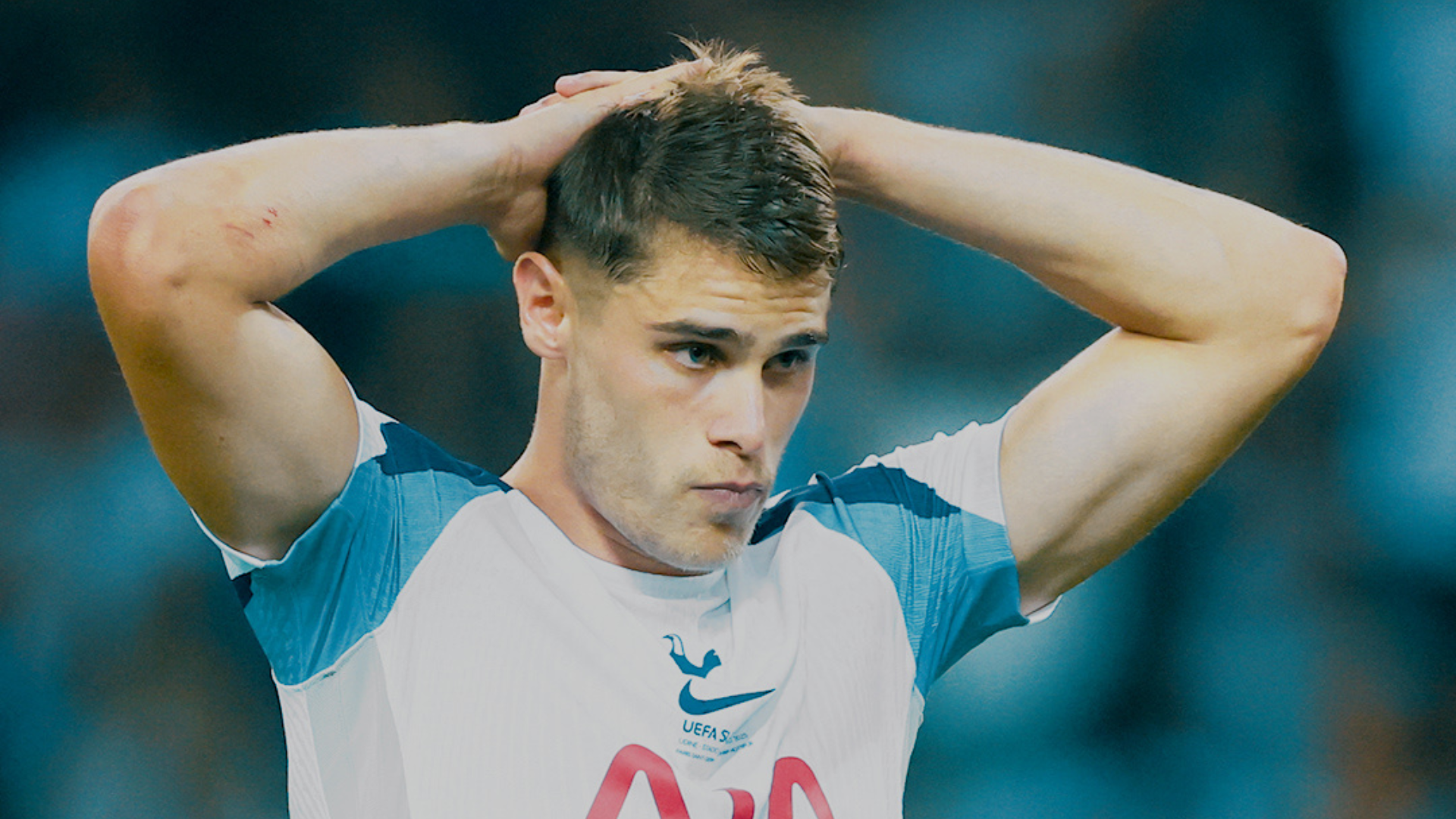 Van de Ven, Tottenham Hotspur, Supercopa de Europa