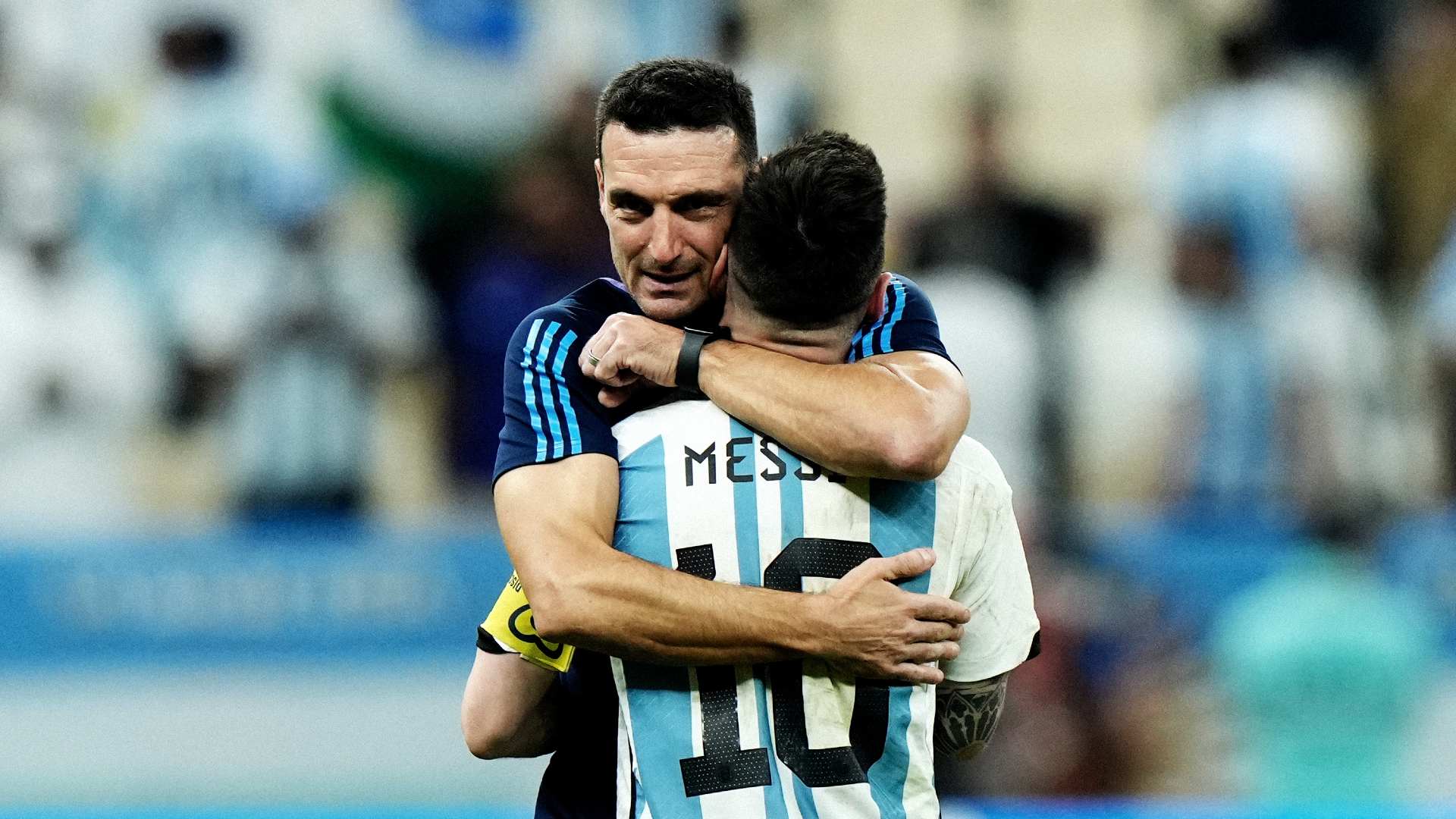 20221218-WC-Argentina-Lionel-Scaloni-Lionel-Messi