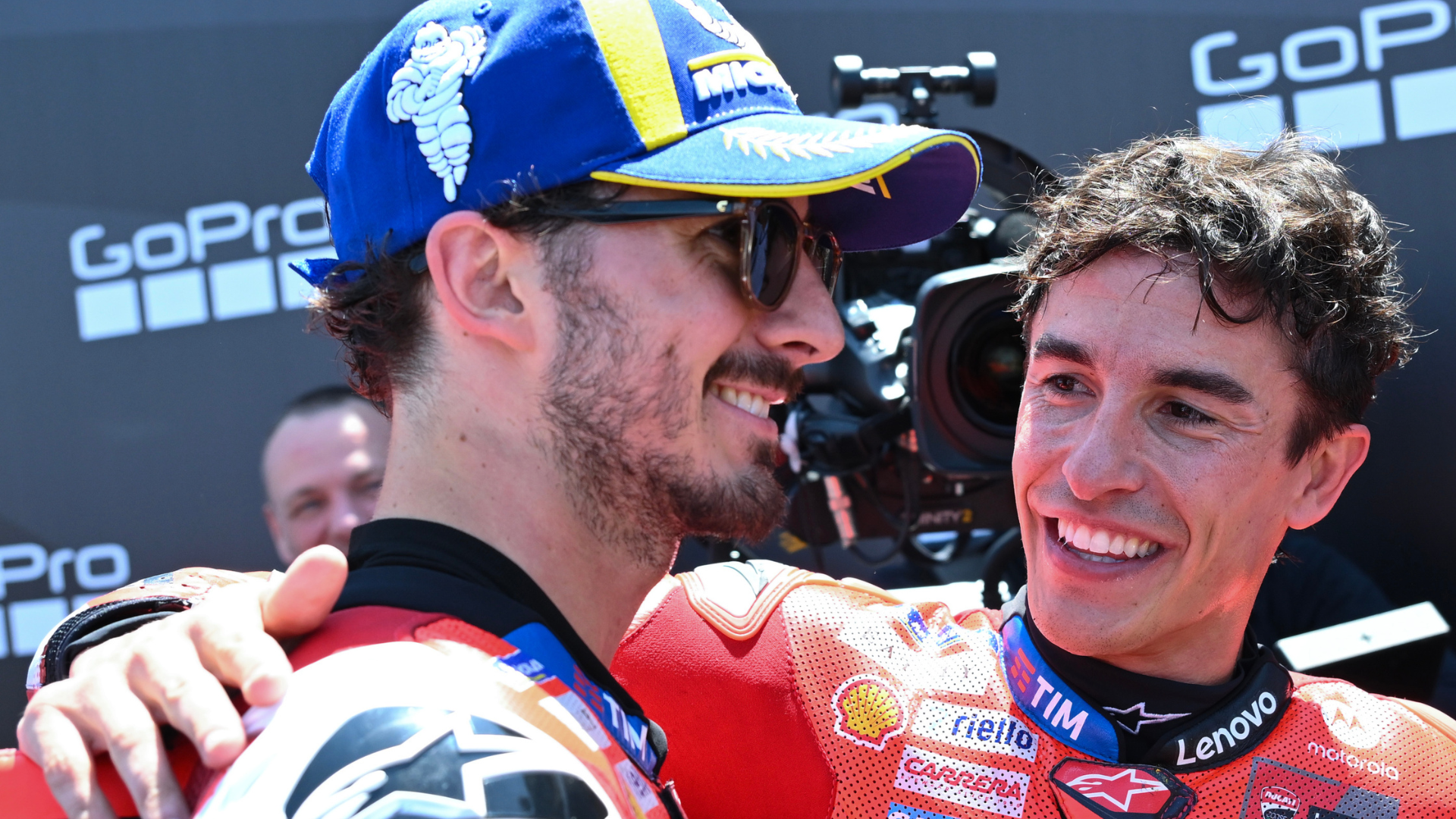 Pecco Bagnaia Marc Márquez Ducati MotoGP 2025