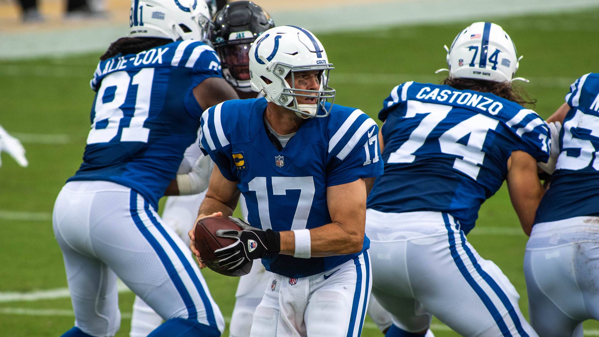 Philipp Rivers Indianapolis Colts Jacksonville Jaguars NFL 2020