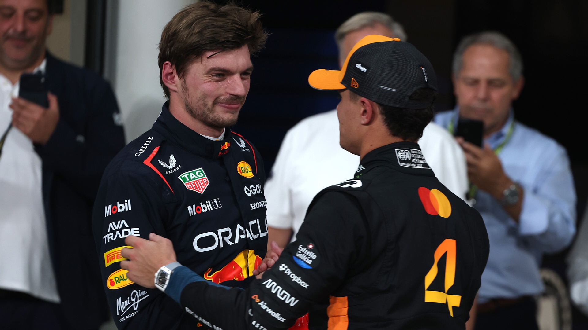 2025-12-05 Verstappen Norris F1 Formula 1