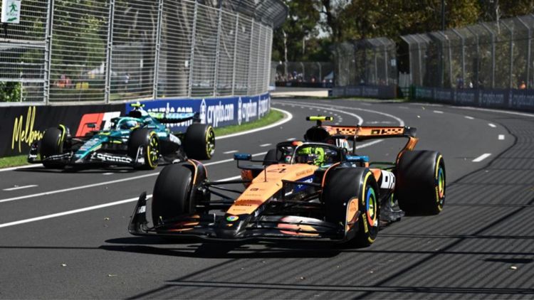 Fernando Alonso, Lando Norris, Aston Martin, McLaren