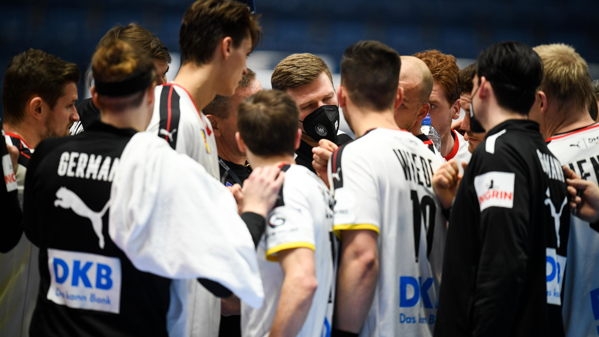 DHB Handball Nationalmannschaft EM vs. Schweden 23012022