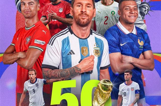 World Cup 50 days