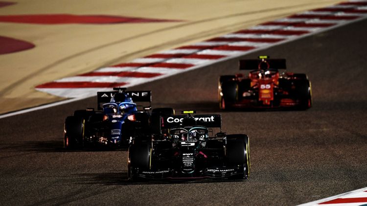 2021-04-01 Vettel Alonso F1 Formula 1